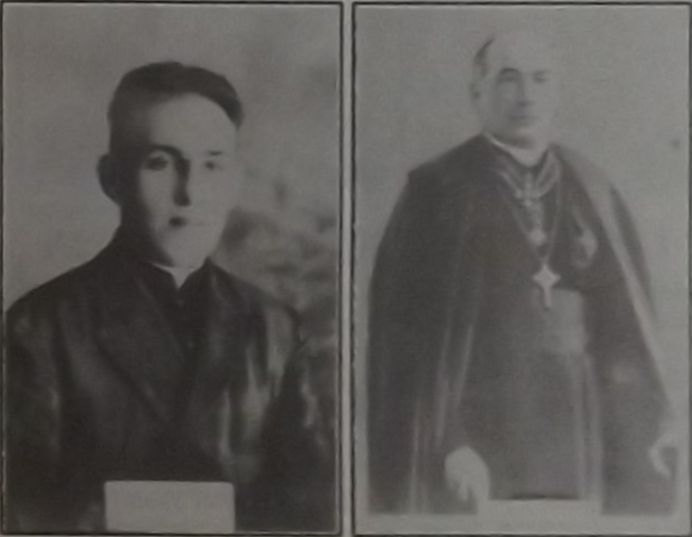 Mons. Carmelo Sciberras u l-Isqof Mons. Mauro Caruana O.S.B.