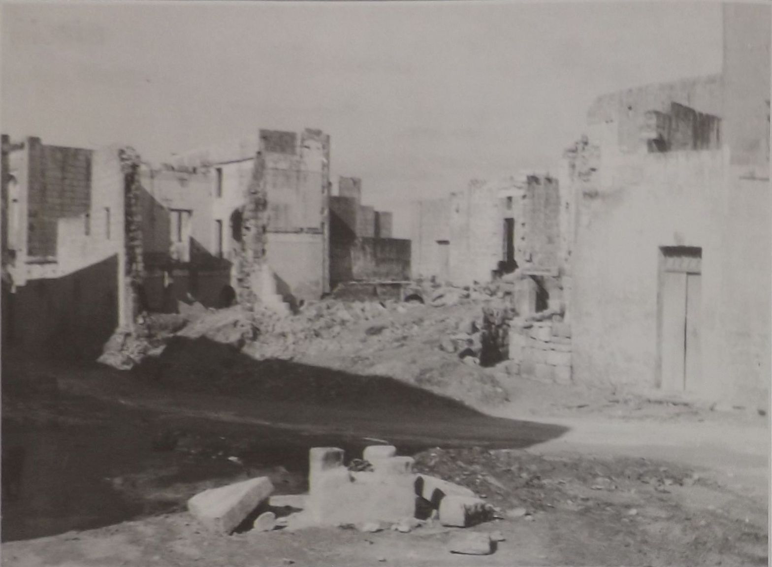 Demolished buildings in Main Street Nos. 206 to 213